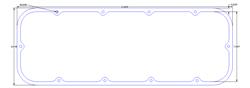 Flatout Gaskets Valve Cover Gaskets 6154