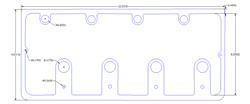Flatout Gaskets Valve Cover Gaskets 6162