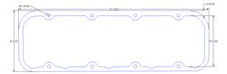 Flatout Gaskets Valve Cover Gaskets 6166