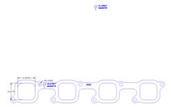 Flatout Gaskets Header Gaskets 7035E