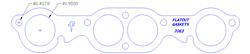 Flatout Gaskets Amored RCC Header Gaskets 7063C