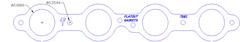 Flatout Gaskets Amored RCC Header Gaskets 7081C