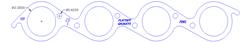 Flatout Gaskets Header Gaskets 7091S