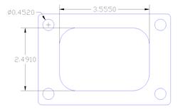 Flatout Gaskets Turbocharger Gaskets 7116C
