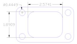 Flatout Gaskets Turbocharger Gaskets 7129S