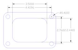 Flatout Gaskets Turbocharger Gaskets 7161C