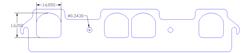 Flatout Gaskets Amored RCC Header Gaskets 7182C