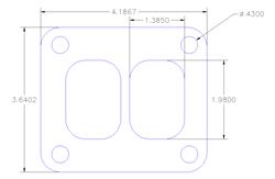 Flatout Gaskets Turbocharger Flange Gaskets 7238