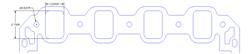 Flatout Gaskets Intake Gaskets 8047