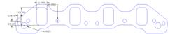 Flatout Gaskets Intake Gaskets 8052