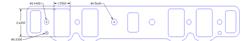 Flatout Gaskets Intake Gaskets 8098