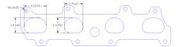 Flatout Gaskets Intake Gaskets 8193