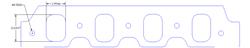 Flatout Gaskets Intake Gaskets 8232.2