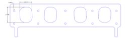 Flatout Gaskets Intake Gaskets 8249