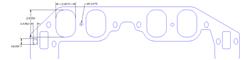 Flatout Gaskets Intake Gaskets 8271