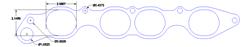 Flatout Gaskets Intake Gaskets 8285