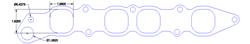 Flatout Gaskets Intake Gaskets 8286