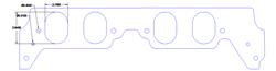 Flatout Gaskets Intake Gaskets 8287