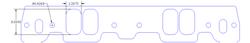 Flatout Gaskets Intake Gaskets 8289