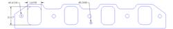 Flatout Gaskets Intake Gaskets 8301