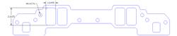 Flatout Gaskets Intake Gaskets 8323.2