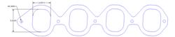 Flatout Gaskets Intake Gaskets 8356