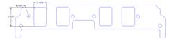 Flatout Gaskets Intake Gaskets 8358