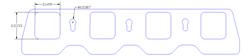 Flatout Gaskets Intake Gaskets 8360