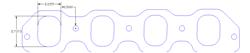 Flatout Gaskets Intake Gaskets 8393