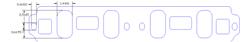 Flatout Gaskets Intake Gaskets 8394