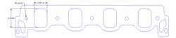 Flatout Gaskets Intake Gaskets 8438