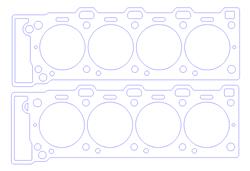 Flatout Gaskets RCC Copper Cylinder Head Gaskets 914544135