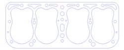 Flatout Gaskets RCC Copper Cylinder Head Gaskets 962243160