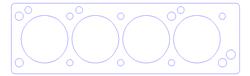 Flatout Gaskets RCC Copper Cylinder Head Gaskets 964743525