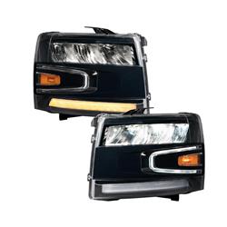Form Lighting LED Reflector Headlights for 2007-2013 SILVERADO 1500, SILVERADO 2500 HD, SILVERADO 3500 HD - FL0004