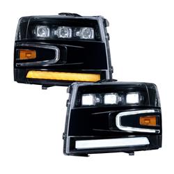Form Lighting LED Projector Headlights for 2007-2013 SILVERADO 1500, SILVERADO 2500 HD, SILVERADO 3500 HD - FL0005
