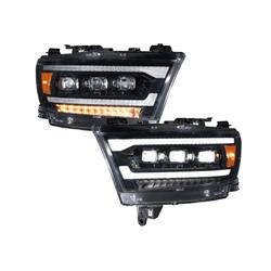 Form Lighting LED Projector Headlights for 2019-2024 RAM 1500 - FL0015
