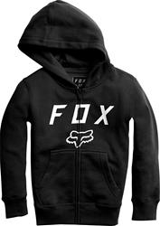 ✴︎ FOX RACING フォックス Y2K 刺繍 切替ダブルスリーブ パーカ Fox Racing 20722-001-YS Fox Racing Youth Legacy Moth Zip Hoodies