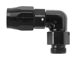 Fragola 8an 90-Degree Hose End to 3/8 MPT Fittng 199008-BL