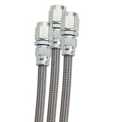 Fragola Performance Systems 6000 Series PTFE-Lined Braided Stainless Hoses 6026-1-2-18BL