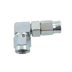 Stainless Steel AN3-3AN Male Brake Hose End Tee Block with screw 1/4-20 unf  Titanium Color