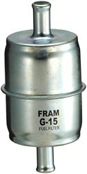 Fram  Fuel Filter with 0.375 in. Inlet Size G15