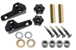Fishbone Offroad Hi-Lift Jack Hood Mounts for 2020-2023 GLADIATOR, 2007-2023 WRANGLER, 2018 WRANGLER JK - FB31317