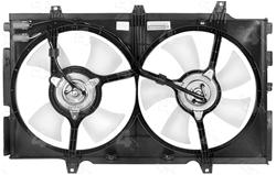 Four Seasons Radiator and Condenser Fan Motor Assemblies for 1989-1994 MAXIMA - 75238