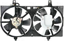 Four Seasons Radiator and Condenser Fan Motor Assemblies for 2000-2001 SENTRA - 75299