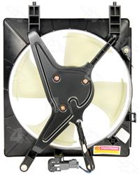 Four Seasons Condenser Fan Motor Assemblies for 2001-2004 CIVIC - 75350