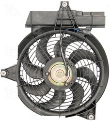Four Seasons Condenser Fan Motor Assemblies for 2001-2004 SANTA FE - 75353