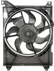 Four Seasons Condenser Fan Motor Assemblies for 1999-2005 SONATA - 75388