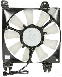 Four Seasons Condenser Fan Motor Assemblies for 2001 STRATUS, SEBRING, 2000 ECLIPSE - 75463