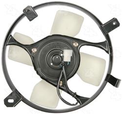 Four Seasons Condenser Fan Motor Assemblies for 1982-1986 SENTRA - 75469